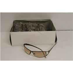 12PK OF S. BROWN FRAME/ G. BROWN LENS DESIGNER