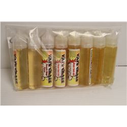 8PK OF 60ML 0-6MG ASSORTED FLAVORED