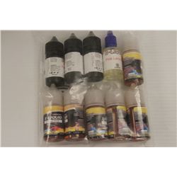 10PK OF 30ML ASSORTED MG & SALTED FLAVORED