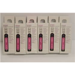 6PK OF EFEST SLIM K1 CHARGERS *MUST BE 18+ TO BID*