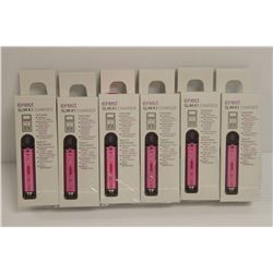 6PK OF EFEST SLIM K1 CHARGERS *MUST BE 18+ TO BID*