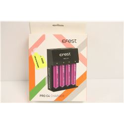 EFEST PRO C4 CHARGER *MUST BE 18+ TO BID*