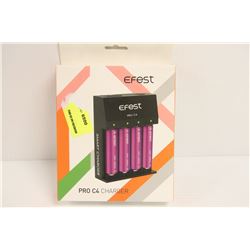 EFEST PRO C4 CHARGER *MUST BE 18+ TO BID*