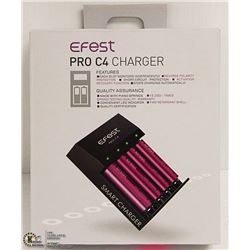 EFEST PRO C4 CHARGER *MUST BE 18+ TO BID*