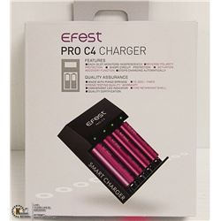 EFEST PRO C4 CHARGER *MUST BE 18+ TO BID*