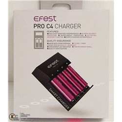 EFEST PRO C4 CHARGER *MUST BE 18+ TO BID*