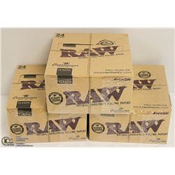 BUNDLE OF 3- 24PK RAW CLASSIC NATURAL  UNREFINED
