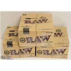 BUNDLE OF 3- 24PK RAW CLASSIC NATURAL  UNREFINED