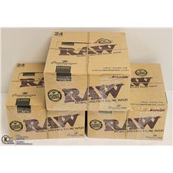 BUNDLE OF 3- 24PK RAW CLASSIC NATURAL  UNREFINED