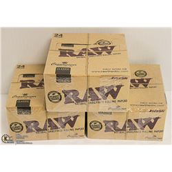 BUNDLE OF 3- 24PK RAW CLASSIC NATURAL  UNREFINED