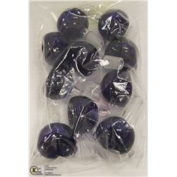 10PK OF WATER BONG BOWLS; BLUE