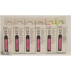 6PK OF EFEST SLIM K1 CHARGERS *MUST BE 18+ TO BID*
