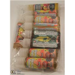 9PK OF 60ML ASSORTED MG & FLAVORED VAPE JUICE
