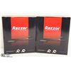 Image 1 : 2 BOXES OF RAZZOR DISPOSABLE STRAIGHT RAZORS