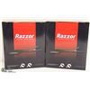 Image 1 : 2 BOXES OF RAZZOR DISPOSABLE STRAIGHT RAZORS
