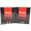 Image 1 : 2 BOXES OF RAZZOR DISPOSABLE STRAIGHT RAZORS