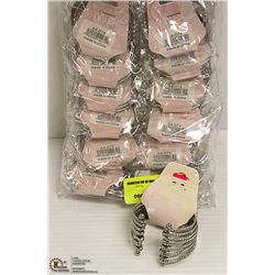 12PK OF ANEX BANGLE STYLE BRACELETS