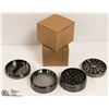 Image 1 : 2PK ZINC ALLOY 4 LAYER HERB/ TOBACCO GRINDERS;