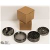 Image 1 : 2PK ZINC ALLOY 4 LAYER HERB/ TOBACCO GRINDERS;