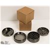 Image 1 : 2PK ZINC ALLOY 4 LAYER HERB/ TOBACCO GRINDERS;