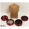 Image 1 : 2PK ZINC ALLOY 4 LAYER HERB/ TOBACCO GRINDERS;