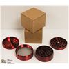 Image 1 : 2PK ZINC ALLOY 4 LAYER HERB/ TOBACCO GRINDERS;