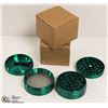 Image 1 : 2PK ZINC ALLOY 4 LAYER HERB/ TOBACCO GRINDERS;