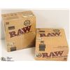 Image 1 : BUNDLE OF 3- 24PK RAW CLASSIC NATURAL  UNREFINED