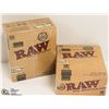 Image 1 : BUNDLE OF 3- 24PK RAW CLASSIC NATURAL  UNREFINED
