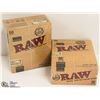 Image 1 : BUNDLE OF 3- 24PK RAW CLASSIC NATURAL  UNREFINED