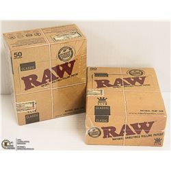 BUNDLE OF 3- 24PK RAW CLASSIC NATURAL  UNREFINED