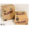 Image 1 : BUNDLE OF 3- 24PK RAW CLASSIC NATURAL  UNREFINED