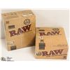 Image 1 : BUNDLE OF 3- 24PK RAW CLASSIC NATURAL  UNREFINED