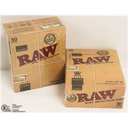 BUNDLE OF 3- 24PK RAW CLASSIC NATURAL  UNREFINED