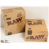 Image 1 : BUNDLE OF 3- 24PK RAW CLASSIC NATURAL  UNREFINED