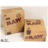Image 1 : BUNDLE OF 3- 24PK RAW CLASSIC NATURAL  UNREFINED