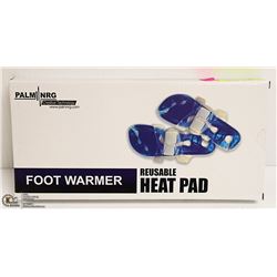 PALM NRG REUSABLE FOOT WARMER HEAT PADS