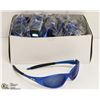 Image 1 : 12PK OF BLUE OAKLEY STYLE SUNGLASSES