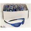Image 1 : 12PK OF BLUE OAKLEY STYLE SUNGLASSES