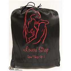 LOVERS STRAP BONDAGE/ SEX SWING; LEOPARD PRINT