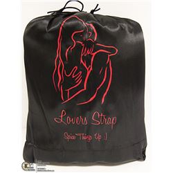 LOVERS STRAP BONDAGE/ SEX SWING; LEOPARD PRINT