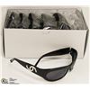 Image 1 : 12PK OF BLACK CHANEL STYLED DESIGNER SUNGLASSES