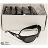 Image 1 : 12PK OF BLACK CHANEL STYLED DESIGNER SUNGLASSES
