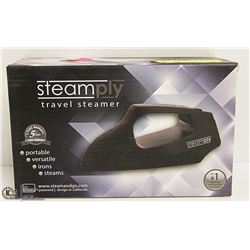 STEAMPLY TRAVEL STEAMER; BLACK