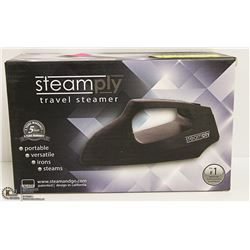 STEAMPLY TRAVEL STEAMER; BLACK