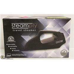 STEAMPLY TRAVEL STEAMER; BLACK