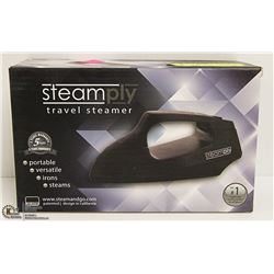 STEAMPLY TRAVEL STEAMER; BLACK
