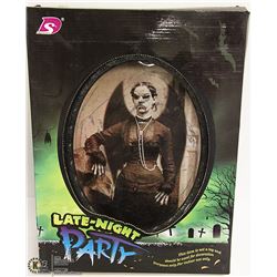 LATE NIGHT PARTY SPOOKY PICTURE HALLOWEEN DECOR