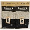Image 1 : 2PK BEAR PAW BOOT TOPPERS; GREY