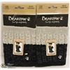 Image 1 : 2PK BEAR PAW BOOT TOPPERS; GREY